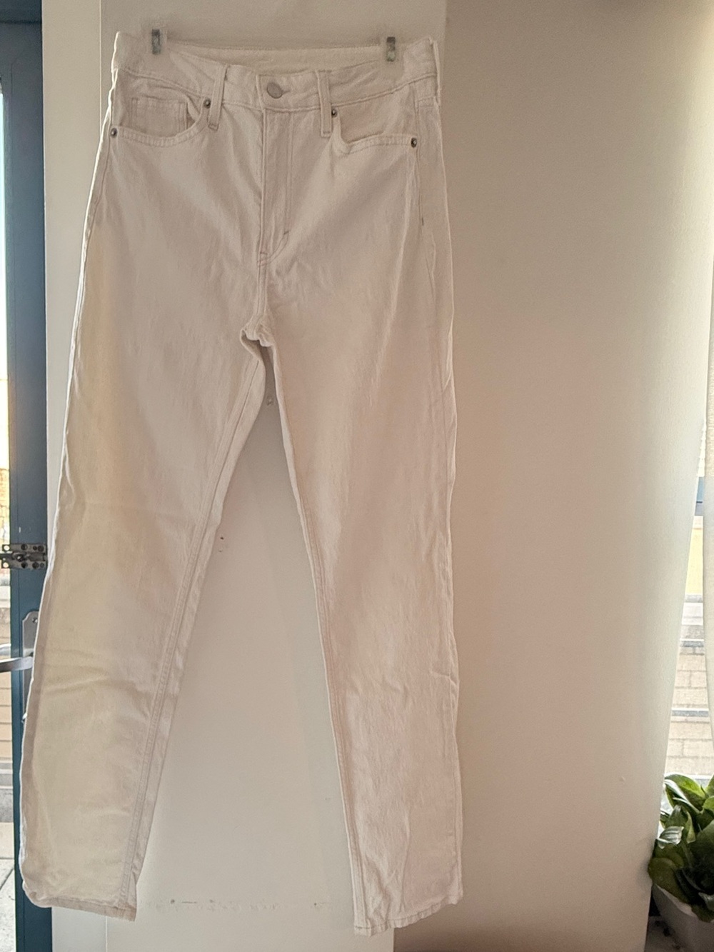 H&M White Denim Jeans